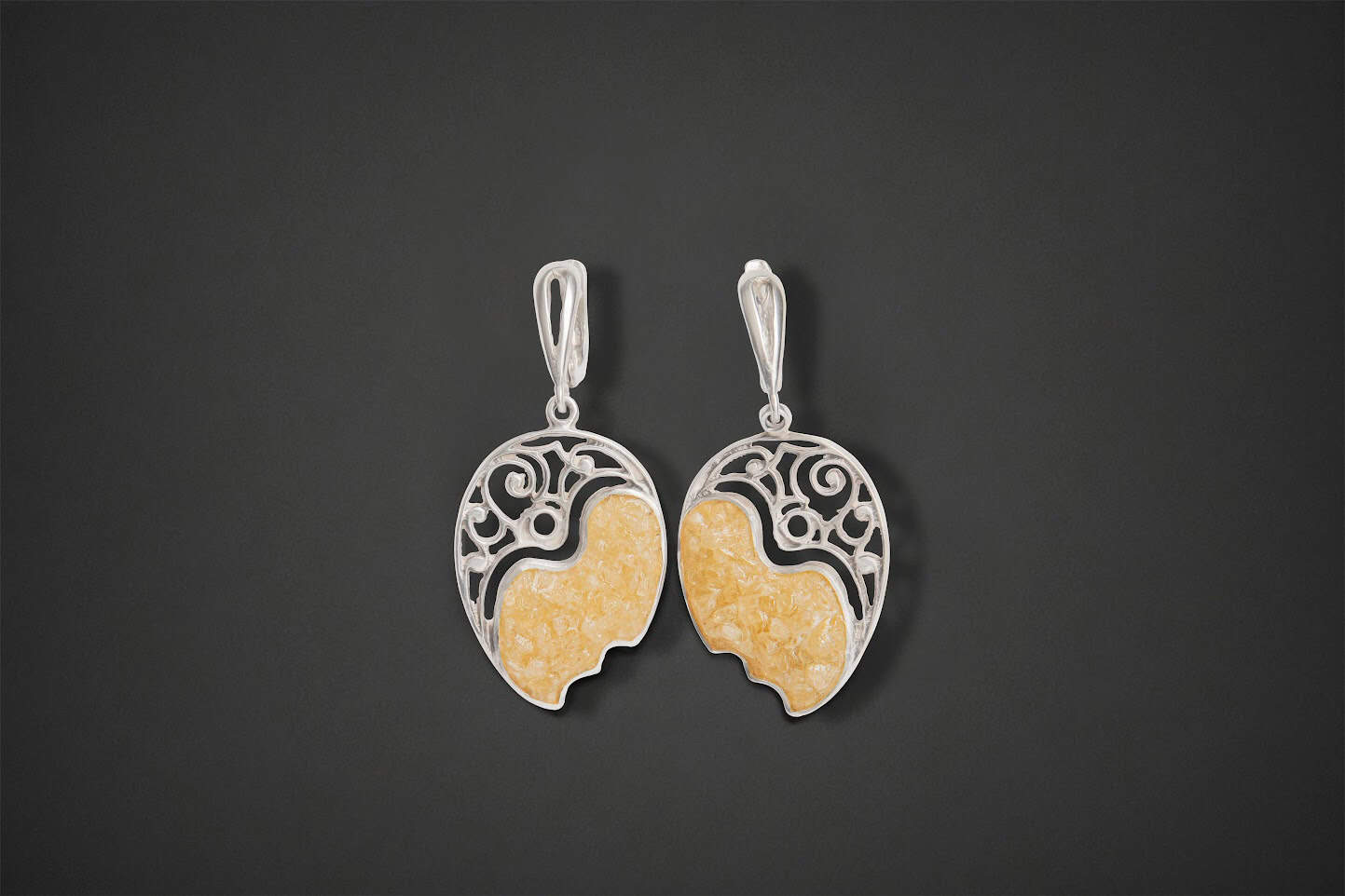 Earrings "Profile"